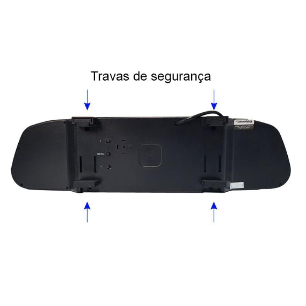 Espelho Retrovisor Roadstar Com Tela Tft - Rs350br - 2