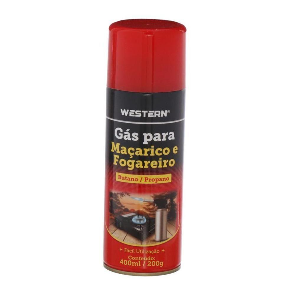 Gas Para Macarico E Fogareiro Western 400ml - 1