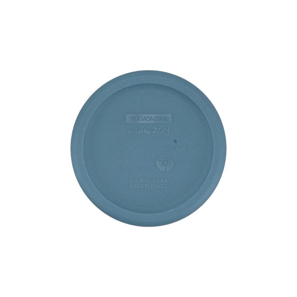 Vaso Tramontina Lótus Em Polietileno Azul Turquesa 8,5 Cm - 3