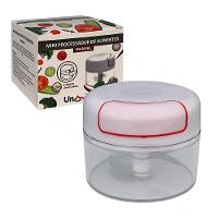 Mini Multiprocessador Triturador Manual 2 Lâminas Inox Alho - 1