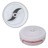 Mini Multiprocessador Triturador Manual 2 Lâminas Inox Alho - 3