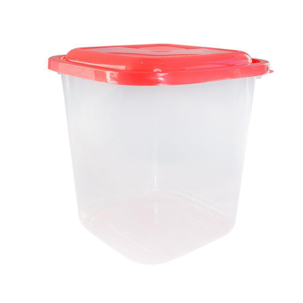 Kit Porta Mantimentos Com 5 Peças Uninjet - Vermelho - 6