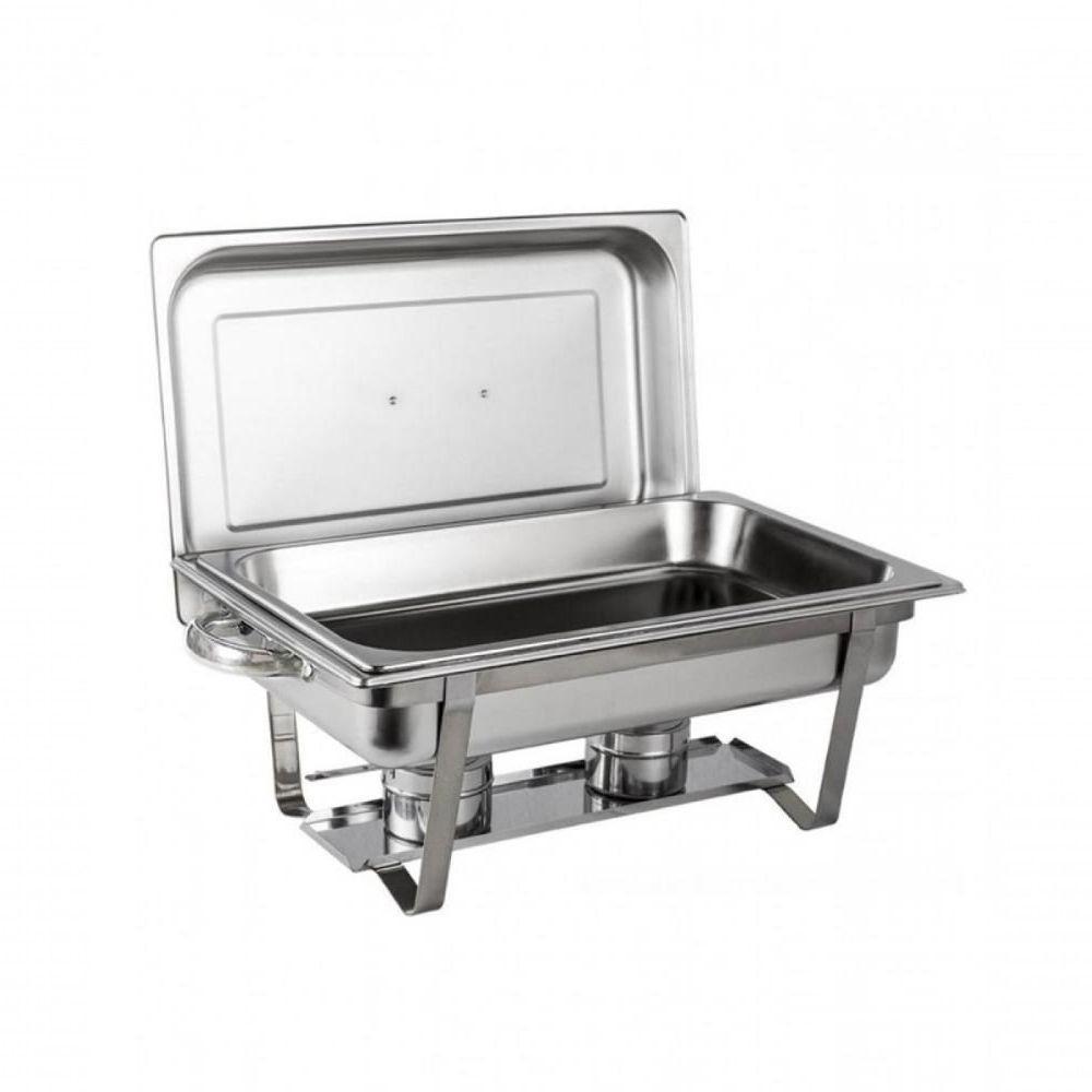 Rechaud Banho Maria Aço Inox 9 L Com Fogareiro Brasinox - 1