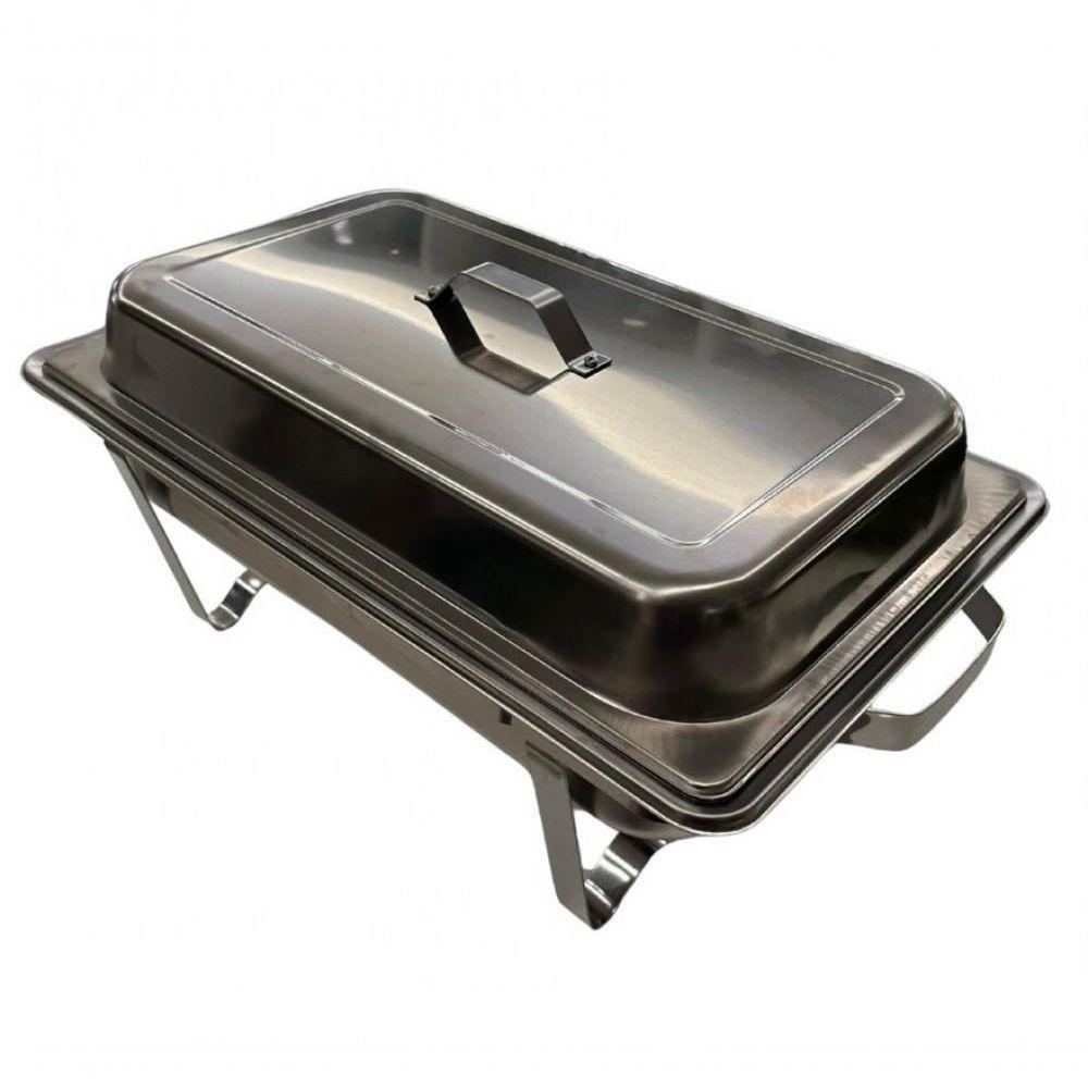 Rechaud Banho Maria Aço Inox 9 L Com Fogareiro Brasinox - 2