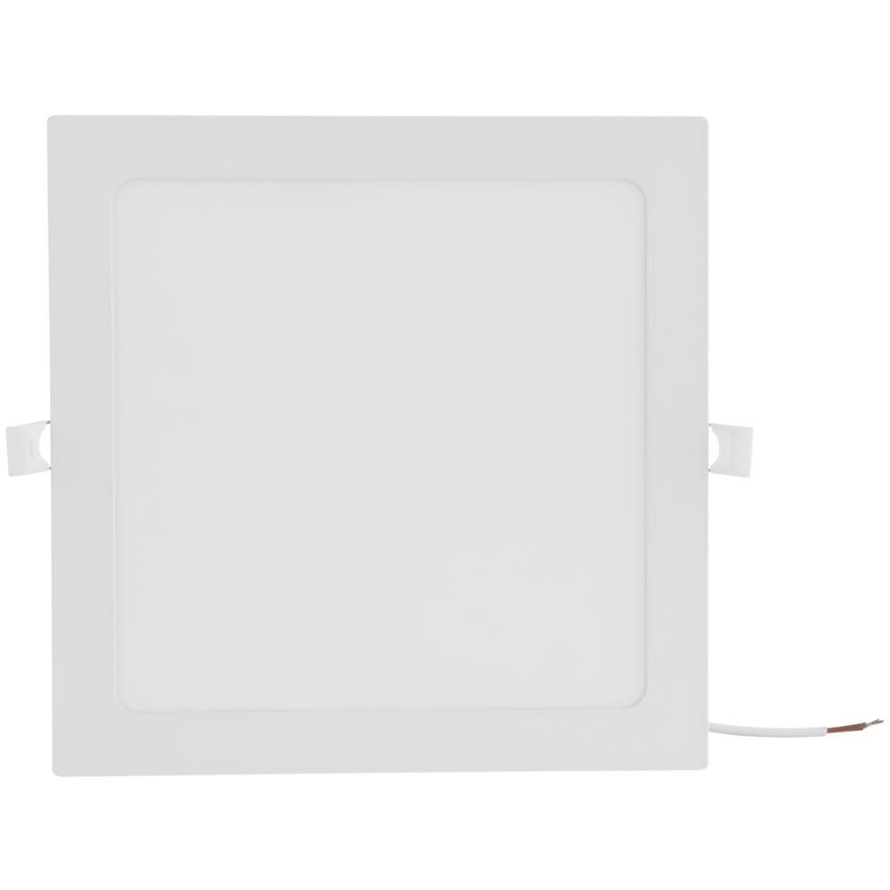 Plafon Fita Led Tramontina Quadrado De Embutir Branco 18 W 4000 K 1250 Lm Luz Neutra - 5