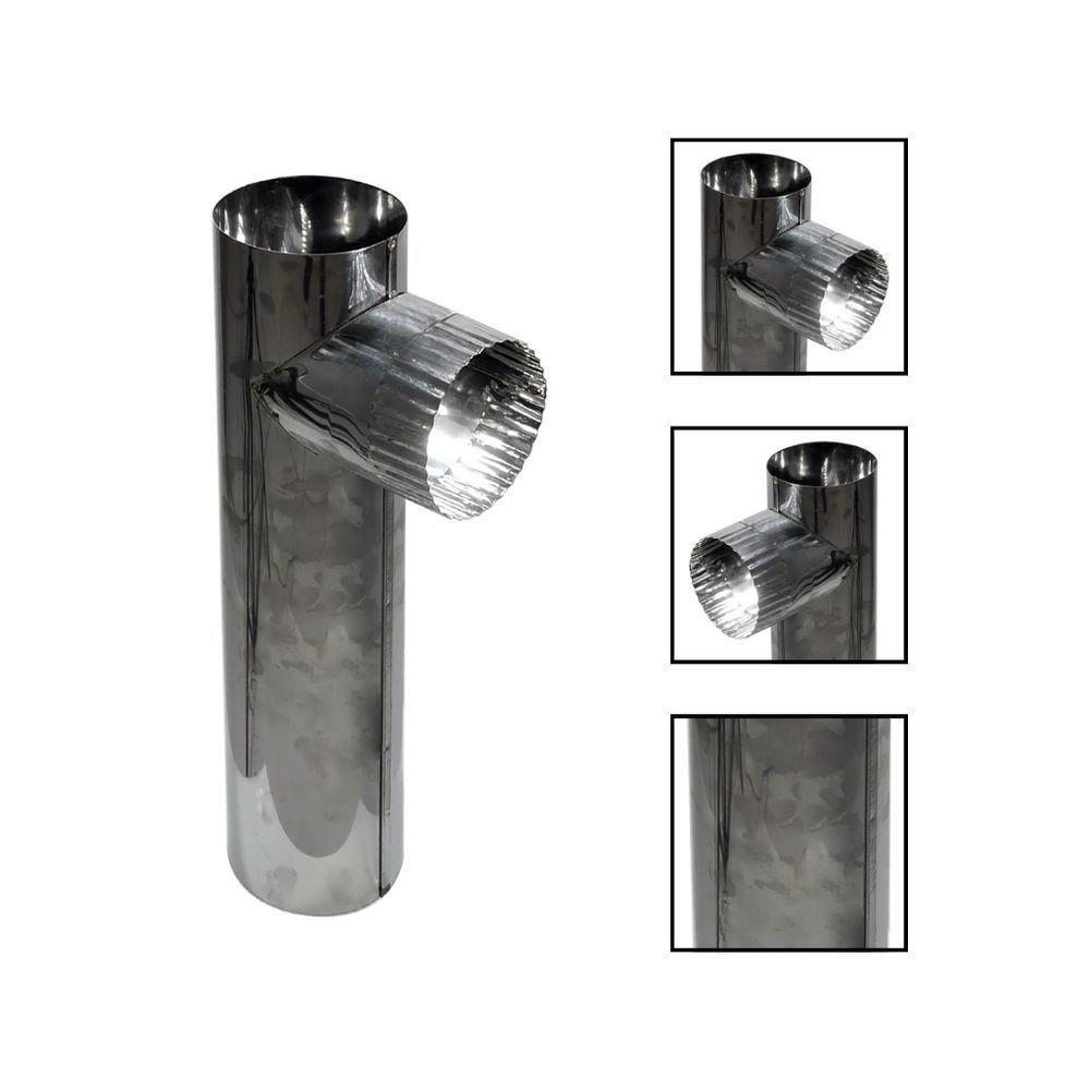 Te Chaminé Inox 115mm X 50cm - Fp - 5