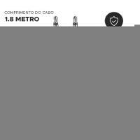 2 X Cabos Auxiliar Áudio P2 Resistente Stereo Para Caixa De Som - 3