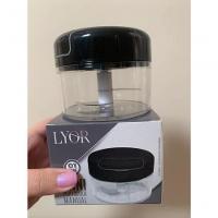 Mini Processador Manual Lyor 2 Laminas 200ml - Preto - 6