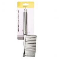 Cortador Ondas Para Legumes Aço Inox 22,5 Cm Mimo Style