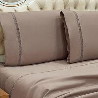 Jogo De Lençol King Infinito 300 Fios 4 Peças - Chocolate - 3