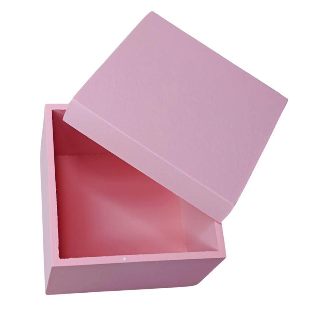 Kit 20 Caixa Para Lembrancinha De Chá Revelação (7x7x5,5) Rosa E Azul - 3