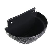 Vaso De Parede Meia Lua Rattan 3 Litros Preto - 3