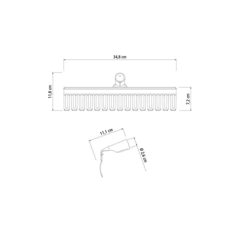 Ancinho Para Café Com 14 Dentes Tramontina Em Aço Sem Cabo - 2