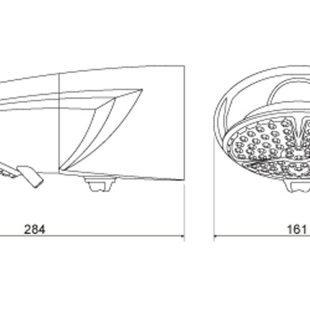 Chuveiro Lorenzetti Top Jet Eletronico 110v 5500w 7541506 - 2