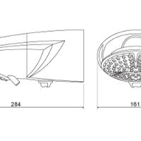 Chuveiro Lorenzetti Top Jet Eletronico 220v 7500w 7541507 - 2