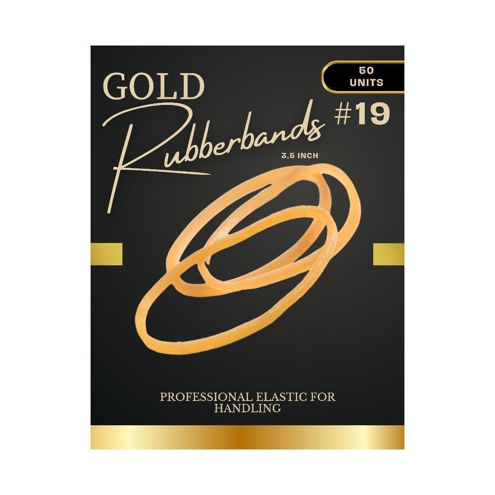 Elastico Tamanho 19 (8,90 Cm) Marrom Para Manipulação Gold Rubberbands - 2
