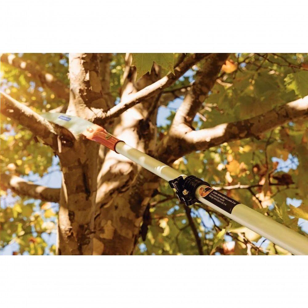 Cabo Metálico Extensível 3m Tramontina P- Serrote E Colhedor De Fruta - 3