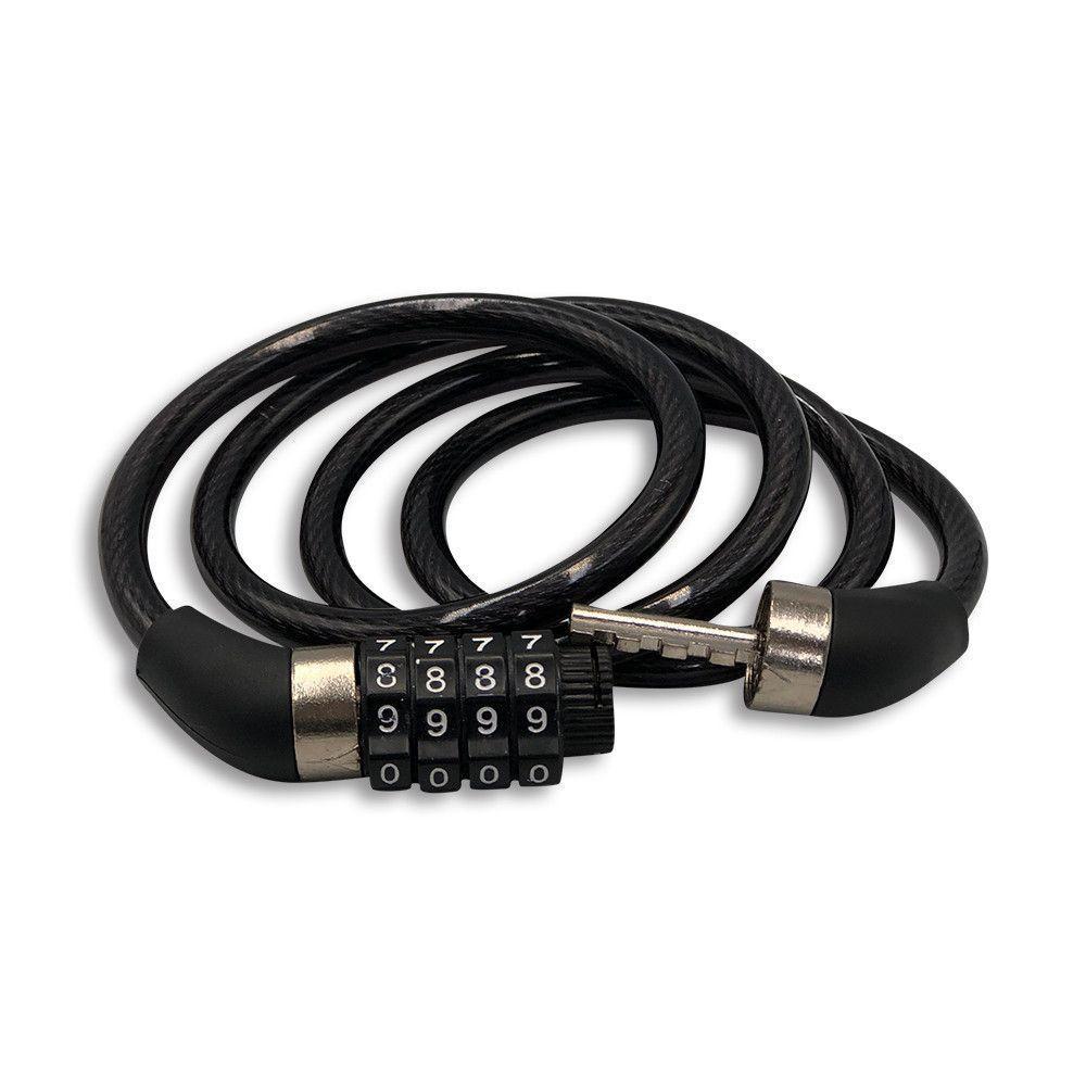 Corrente Cadeado Antifurto Com Senha Para Bicicleta 1mx8mm - 4