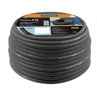 Mangueira Hidro Ar 300 Psi Tramontina Para água/ar Em Pvc Flexível 1/4 Polegada X 2,6 Mm 3 Camadas 50 M