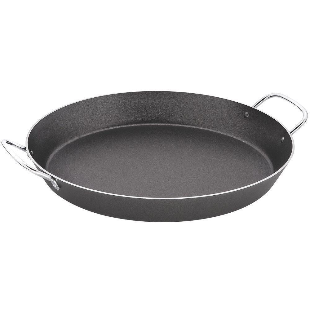 Paellera Tramontina Loreto Em Aluminio Revestimento Interno Antiaderente Starflon T1 Alças Aço Inox Grafite 30 cm - 1