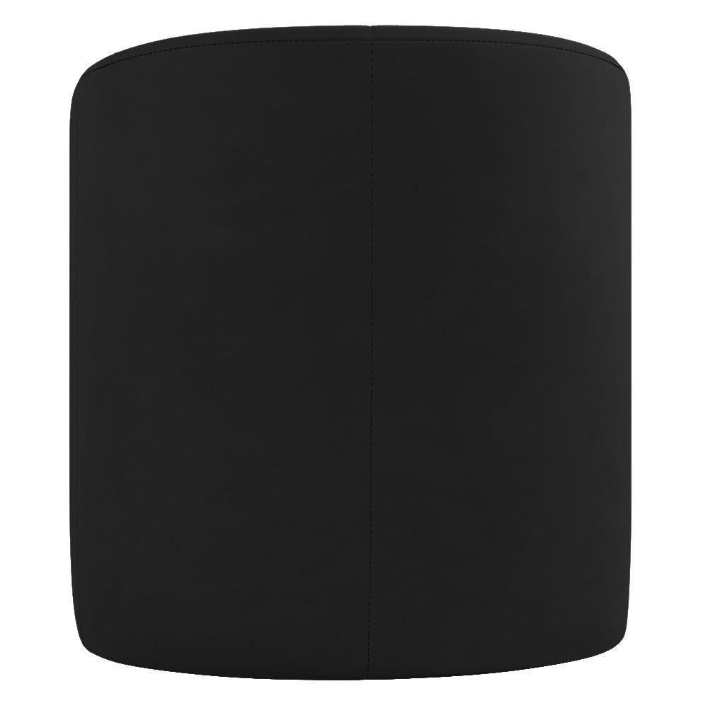 Kit 2 Poltronas Giratória Decorativa Para Sala Dandara K04 Veludo Preto - Mpozenato - 2