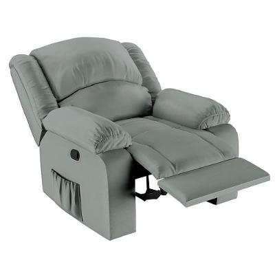 Poltrona Do Papai Reclinável Pietra Zero Wall Fh9 Pu Cinza - Mpozenato