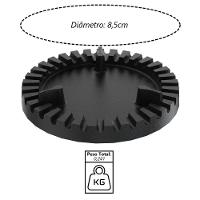 Espalha Chama Fogão Industrial Queimador Duplo Ferro 8,5cm - 2