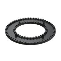 Espalha Chama Dupla Fogão Industrial De Ferro Fundido 15cm - 1