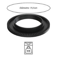 Espalha Chama Fogão Industrial Queimador Duplo Ferro 15,5cm - 1