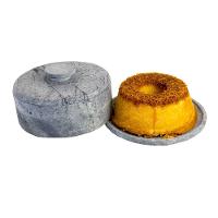 Boleira E Queijeira Gourmet Tampa De Pedra Sabão P 10x20cm - 3