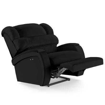 Poltrona Do Papai Reclinável Kalie Power Touch Fh9 Pu Preto - Mpozenato