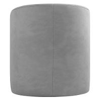 Poltrona Giratória Decorativa Para Sala Dandara K04 Veludo Cinza - Mpozenato - 8