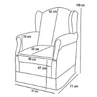 Poltrona De Amamentação Fixa Lucy P04 Sintético Rosa - Mpozenato
