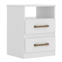 Mesa De Cabeceira Ares Flex M07 Branco/rosa/azul/lilás - Mpozenato - 1