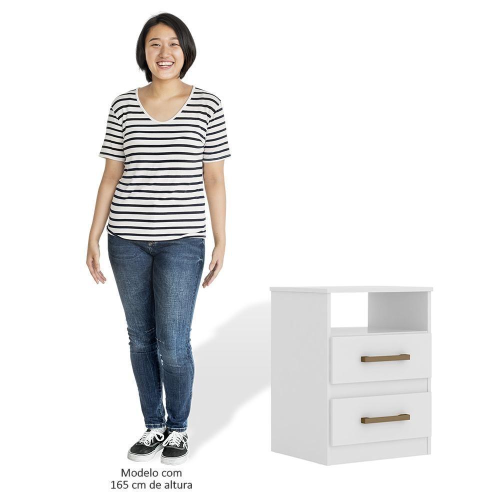 Mesa De Cabeceira Apolo Flex Branco/rosa/azul/lilás - Moval - 5