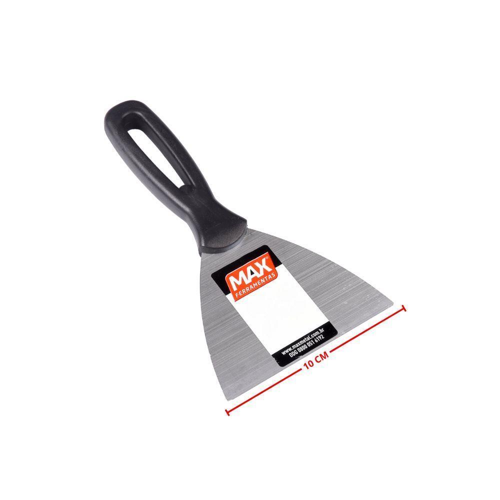 Espátula De Aço Max Com Cabo De Plástico 10cm - 2
