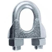 Grampo (clips) Para Cabo De Aço 5/8’’ - 15,88mm Galvanizado - Fertak - 1