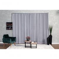 Cortina Blackout Com Voil 6,00x2,70 Para Trilho Suíço gelo - 2