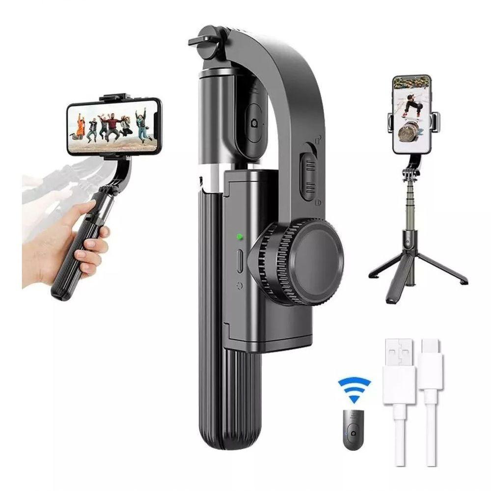Gimbal Estabilizador Automático Para Celular - Produção De Conteúdo - 1