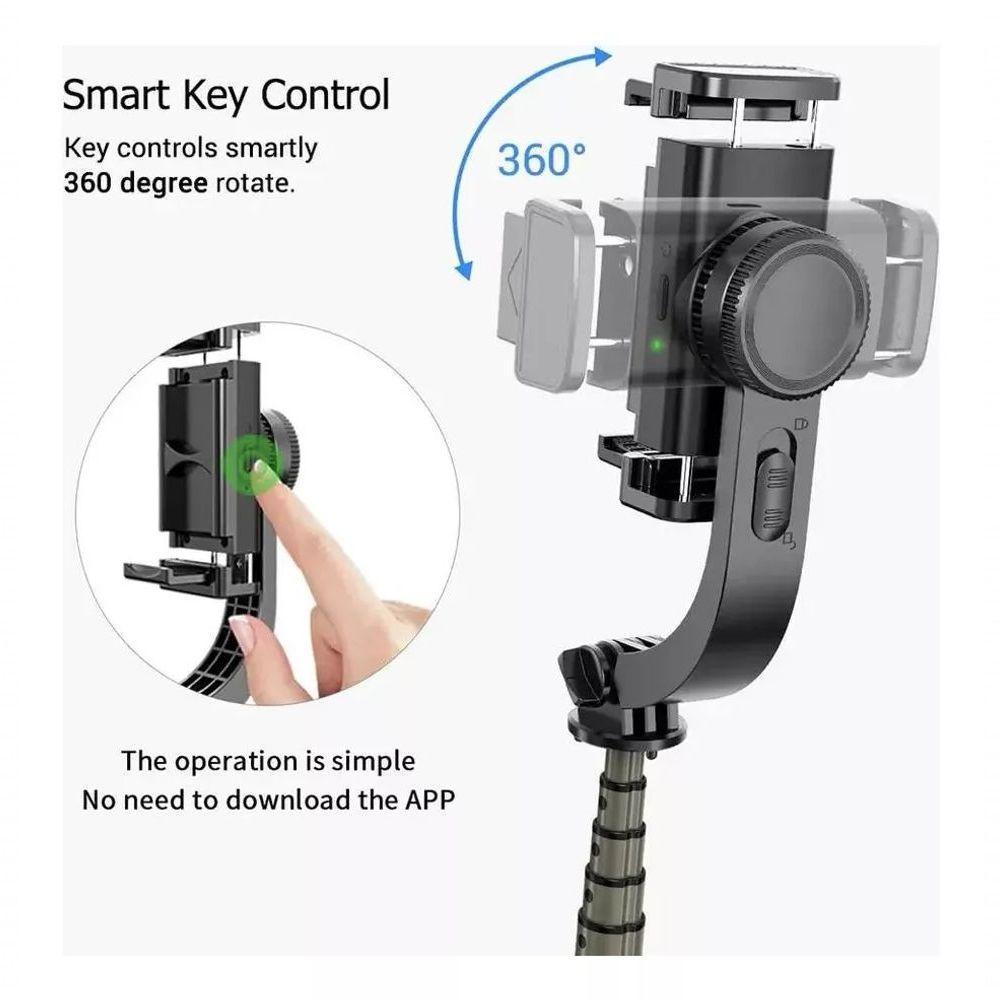 Gimbal Estabilizador Automático Para Celular - Produção De Conteúdo - 2