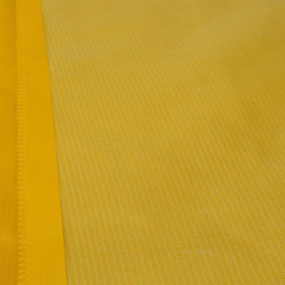 Capa De Chuva Em Pvc Forrada Amarela Com Capuz Tam. M - Vinilseg - 2