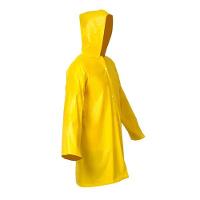 Capa De Chuva Em Pvc Forrada Amarela Com Capuz Tam. M - Vinilseg - 1