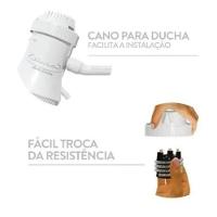 Chuveiro Nova Ducha 220v - 5500w - Branca Sintex - 5