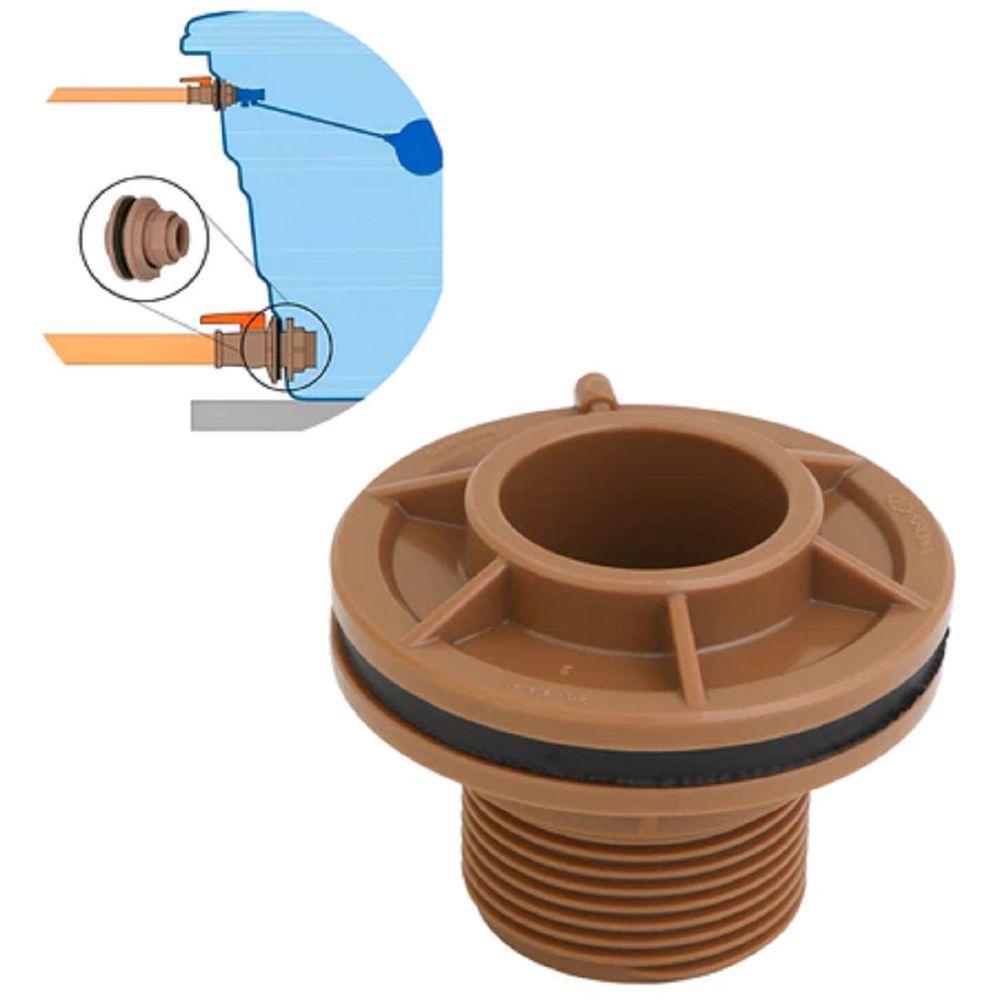 Adaptador Soldável Para Caixa D'água 50 Mm X 1.1/2 - Krona - 5