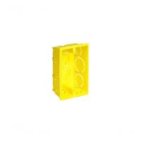 Caixa De Luz Amarela 4x2 Eletroduto Flex Corrugado (24 Unidades) Krona - 1