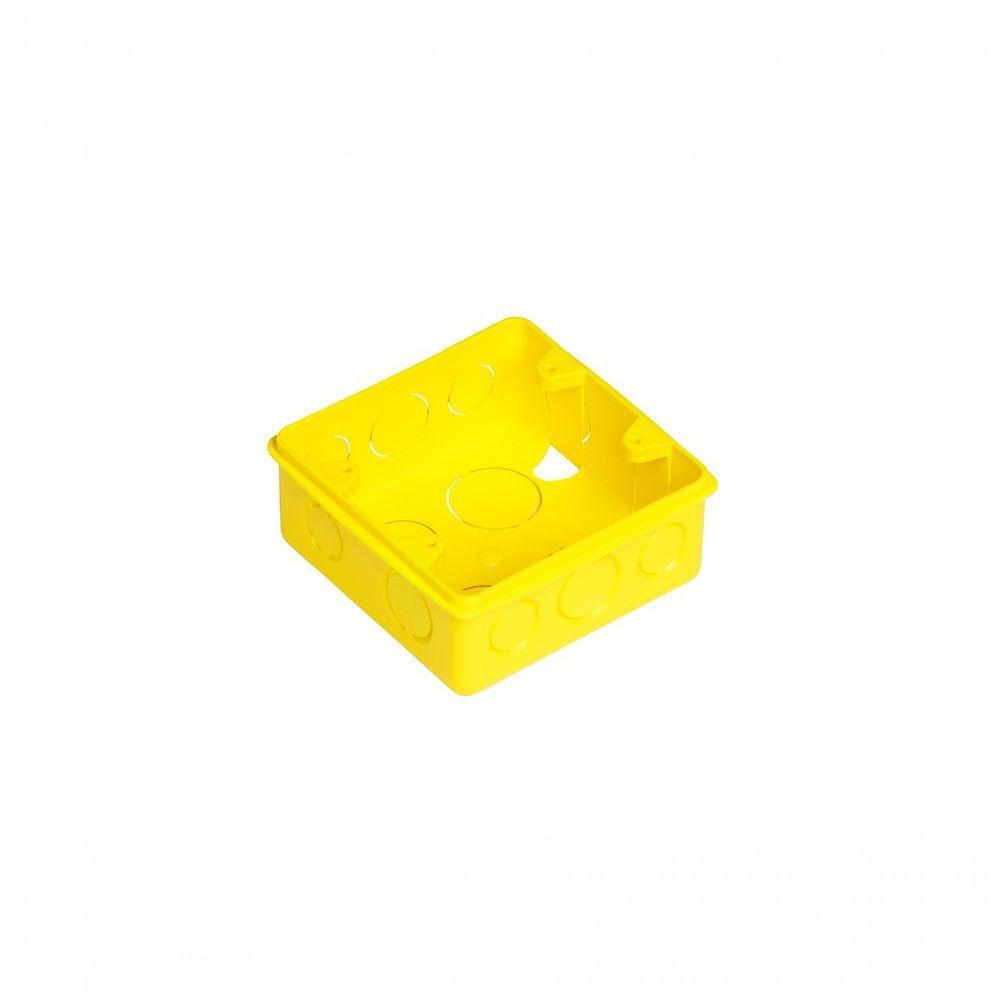 Caixa De Luz Amarela Para Eletroduto 4x4 (20 Unidades) - Krona - 5