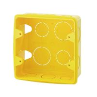 Caixa De Luz Amarela Para Eletroduto 4x4 (20 Unidades) - Krona - 2