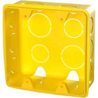Caixa De Luz Amarela Para Eletroduto 4x4 (20 Unidades) - Krona