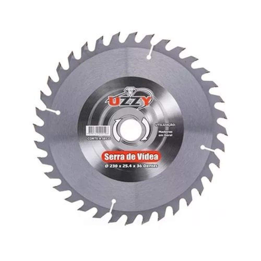Disco Serra Circular 230 Mm X 24 Dentes Furo 25/22mm -uzzy - 1