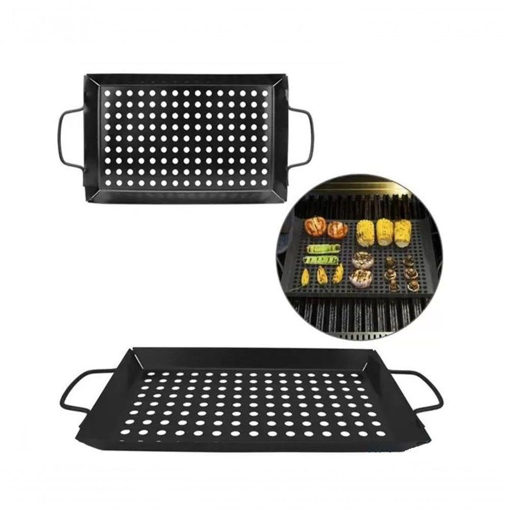 Assadeira Grill Retangular 39,5cm X 20cmx 2,5cm - Clink - 2